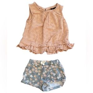 24m top & shorts set